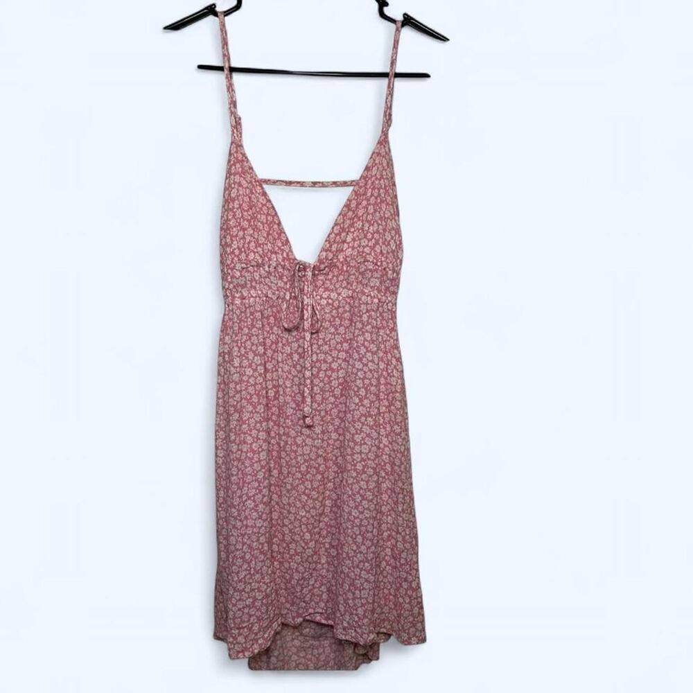 Paradise USA Pinke & White Beachy Dress Large